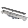 Водоотводящий желоб ALCAPLAST APZ1107-550 FLOOR с порогами для решетки под кладку плитки Low, вертикальный сток APZ1107-FLOOR-550